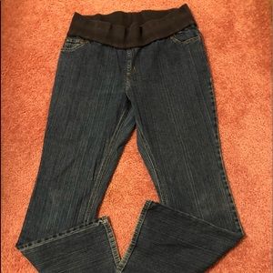 Liz Lange Maternity denim jeans pants size 12
